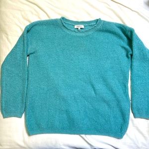 Babaton mint green soft wool sweater.